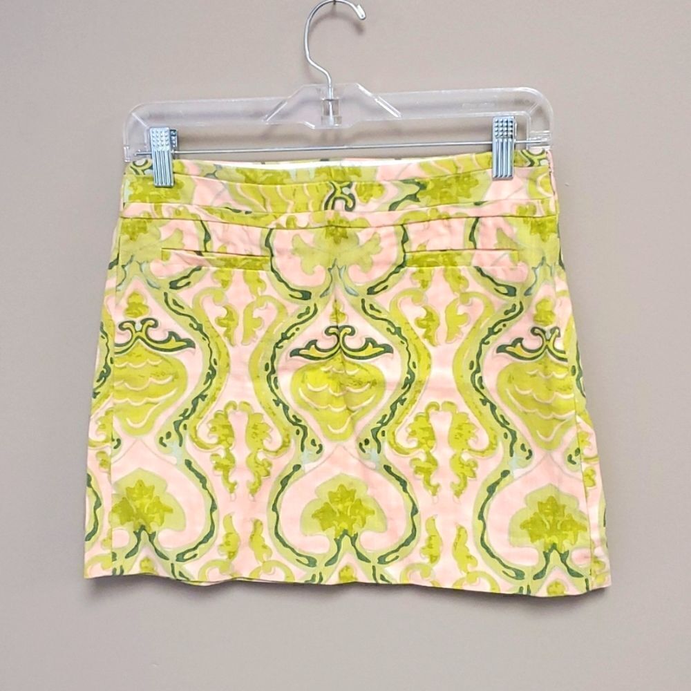 J.
Crew Printed Mini Skirt - Size 2